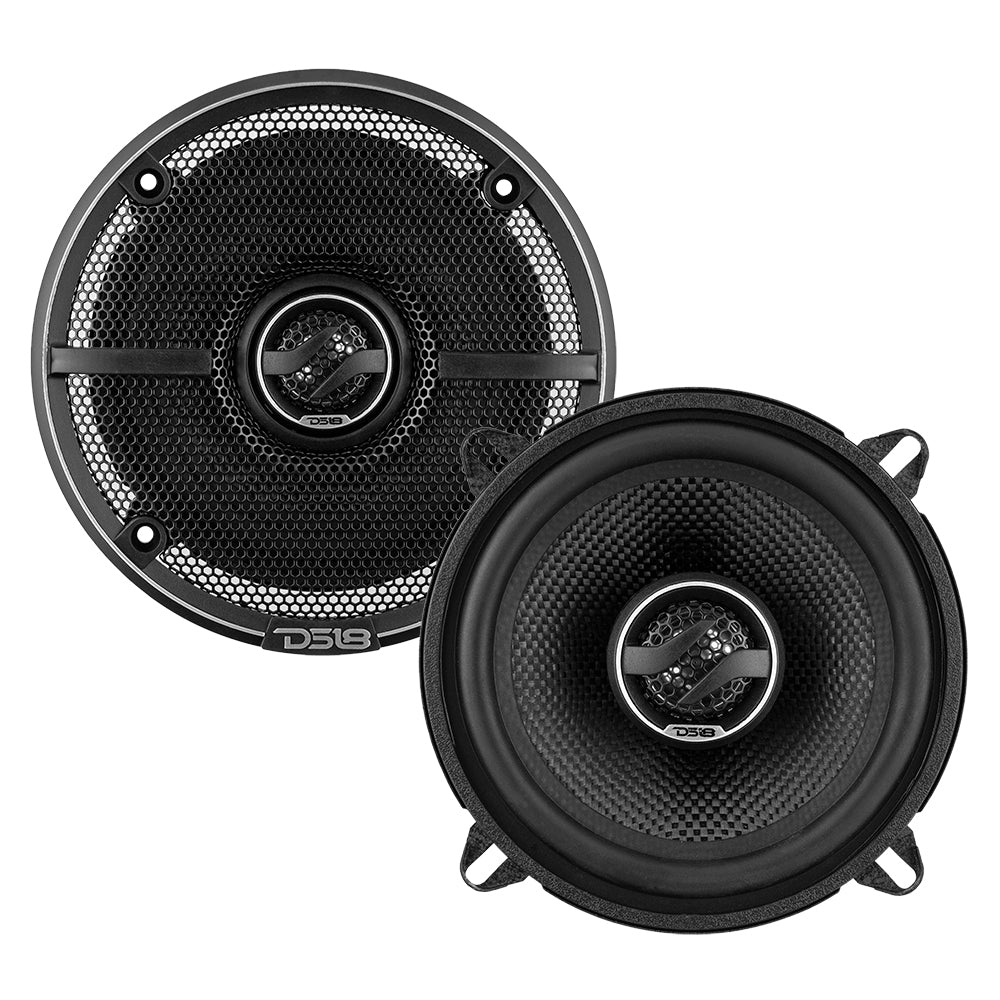ZXI 5.25" 2-Way Coaxial Speakers with Kevlar Cone | 60 Watts RMS 4-Ohm DS18