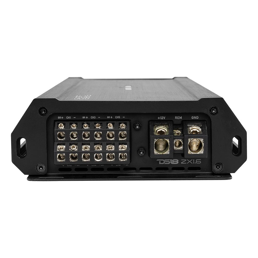 ZXI 6-Channel Class D Amplifier 6 x 200 Watts Rms @ 4-Ohm DS18