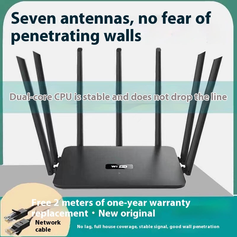 Dual-frequency 5G Gigabit Router Home High-speed Wifi Through-wall Coverage Broadband My Store