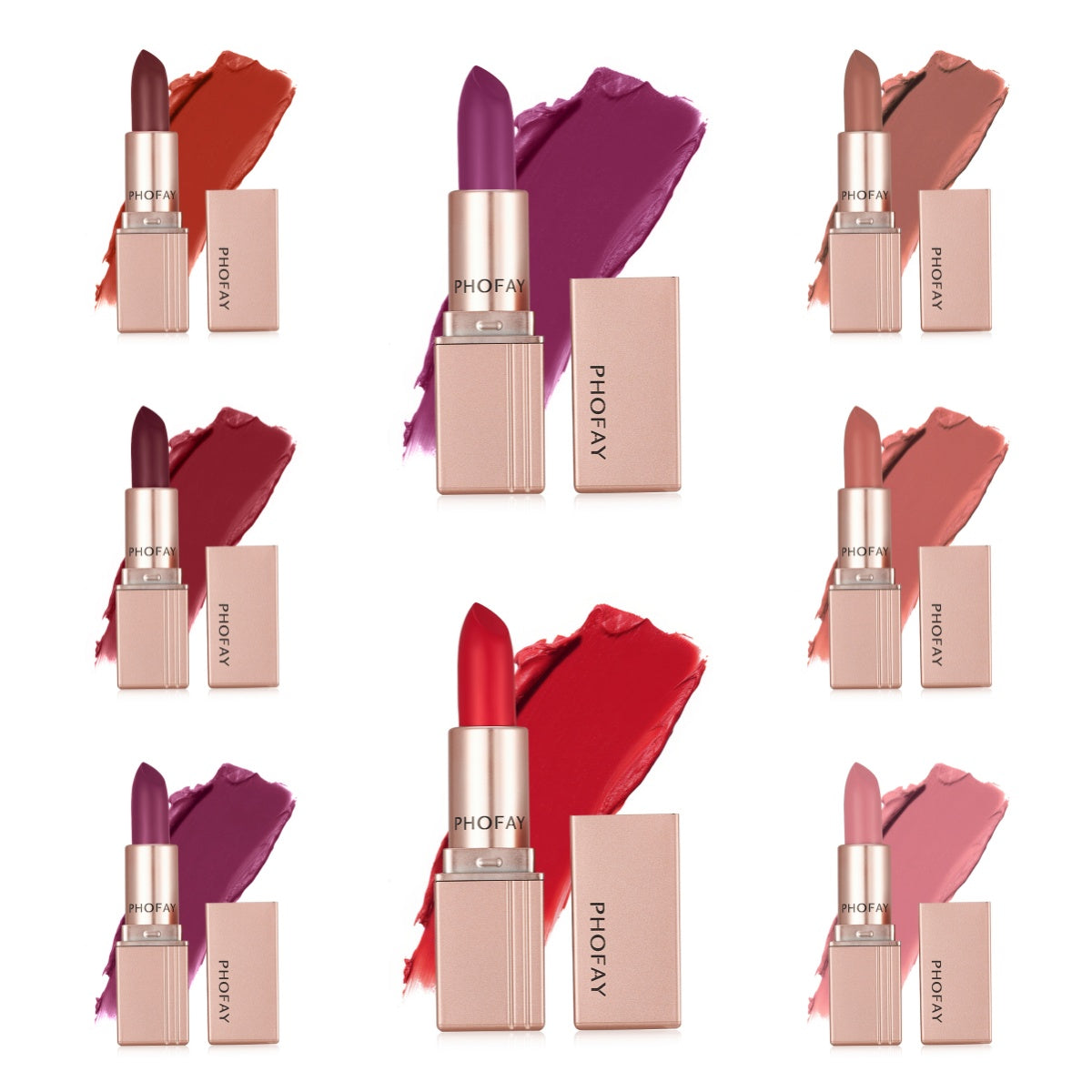 PHOFAY Matte Lipstick My Store