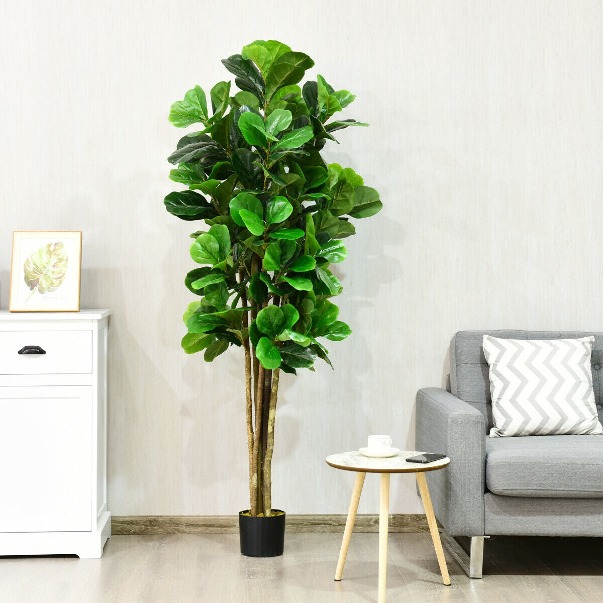 6-Feet Artificial Indoor-Outdoor Home Decorative Planter DirectDeals