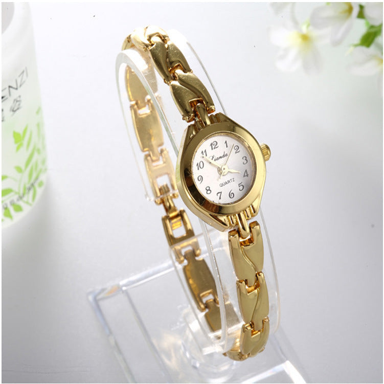 Women's Gold Stainless Steel Fashion Watch