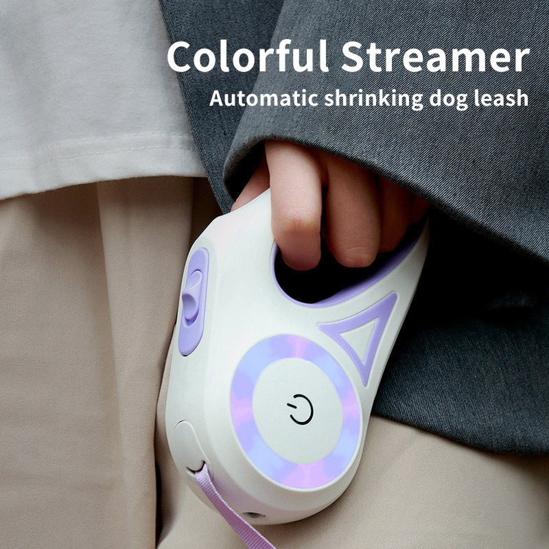 Dog Leash Retractable Leash And Dog Collar Spotlight Automatic Pet Dog Cat Traction Rope For Small Medium Dogs Pet Product My Store