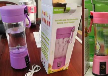 Portable USB Rechargeable Mini Blender