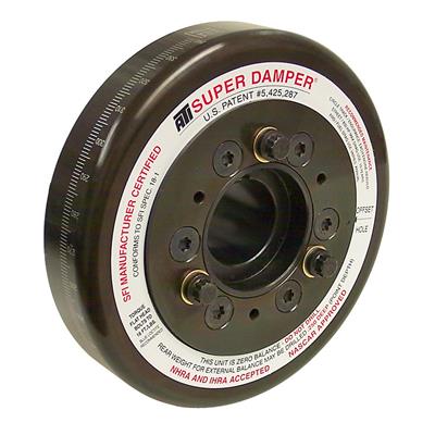 ATI Performance Products Harmonic Balancer, Super Damper, Steel, Black, 7.074 O.D., Ford, BBF - 917562 Vinyasa Automotive