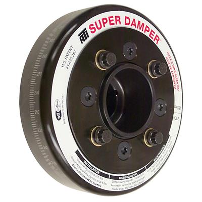 ATI Performance Products Harmonic Balancer, Super Damper, External Balance, Steel, Black, Ford - 918910 Vinyasa Automotive
