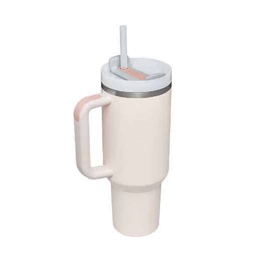 Personalized Stainless Steel Insulated Travel Mug with Handle