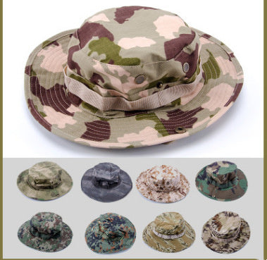 Camouflage Summer Fisherman Sunscreen Hat