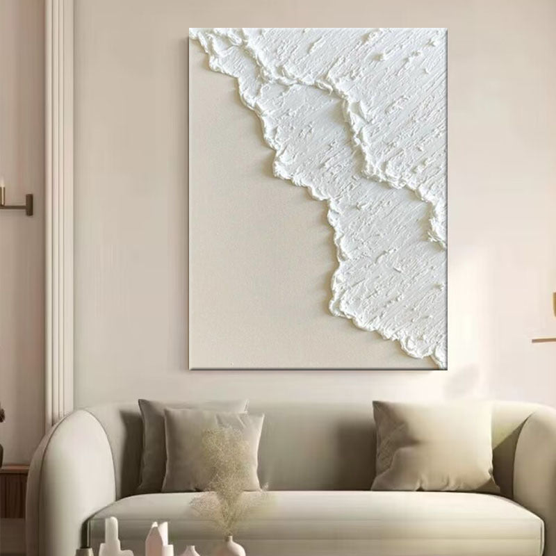Hand Painted Three-dimensional Oil Painting Niche White My Store