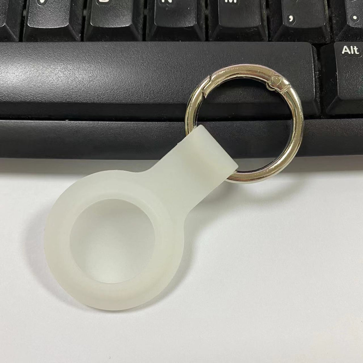 Suitable For Airtag Locator Tracker Anti-lost Keychain Waterproof Silicone Protective Case