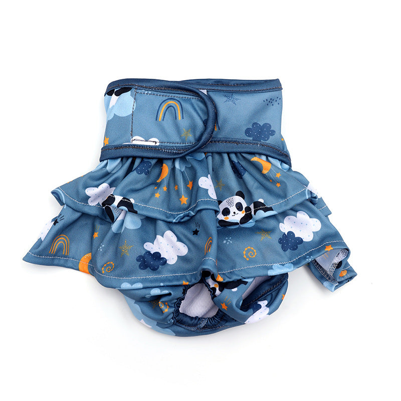 Home Washable Dog Safety Pants Menstrual Pet Physical Pant