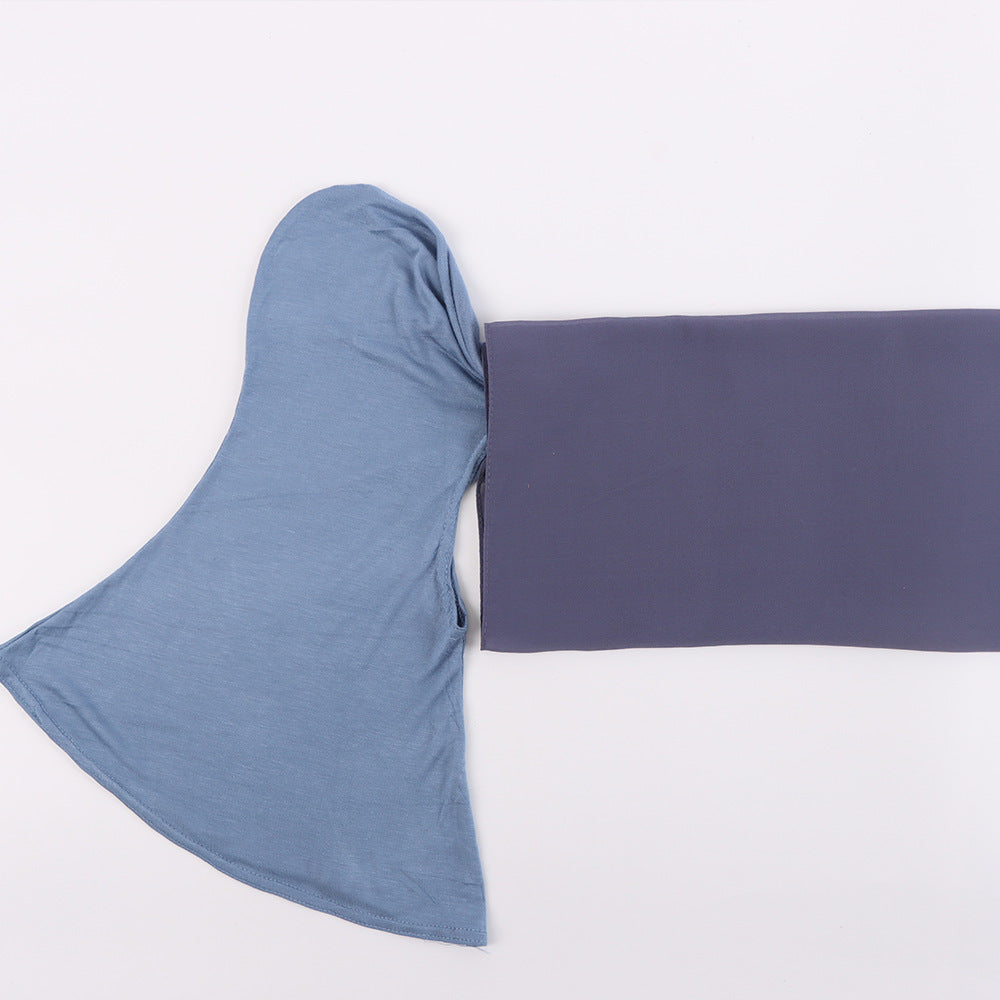 Modal Scarf Bottoming Hood Pearl Chiffon Women's Bag Scarf