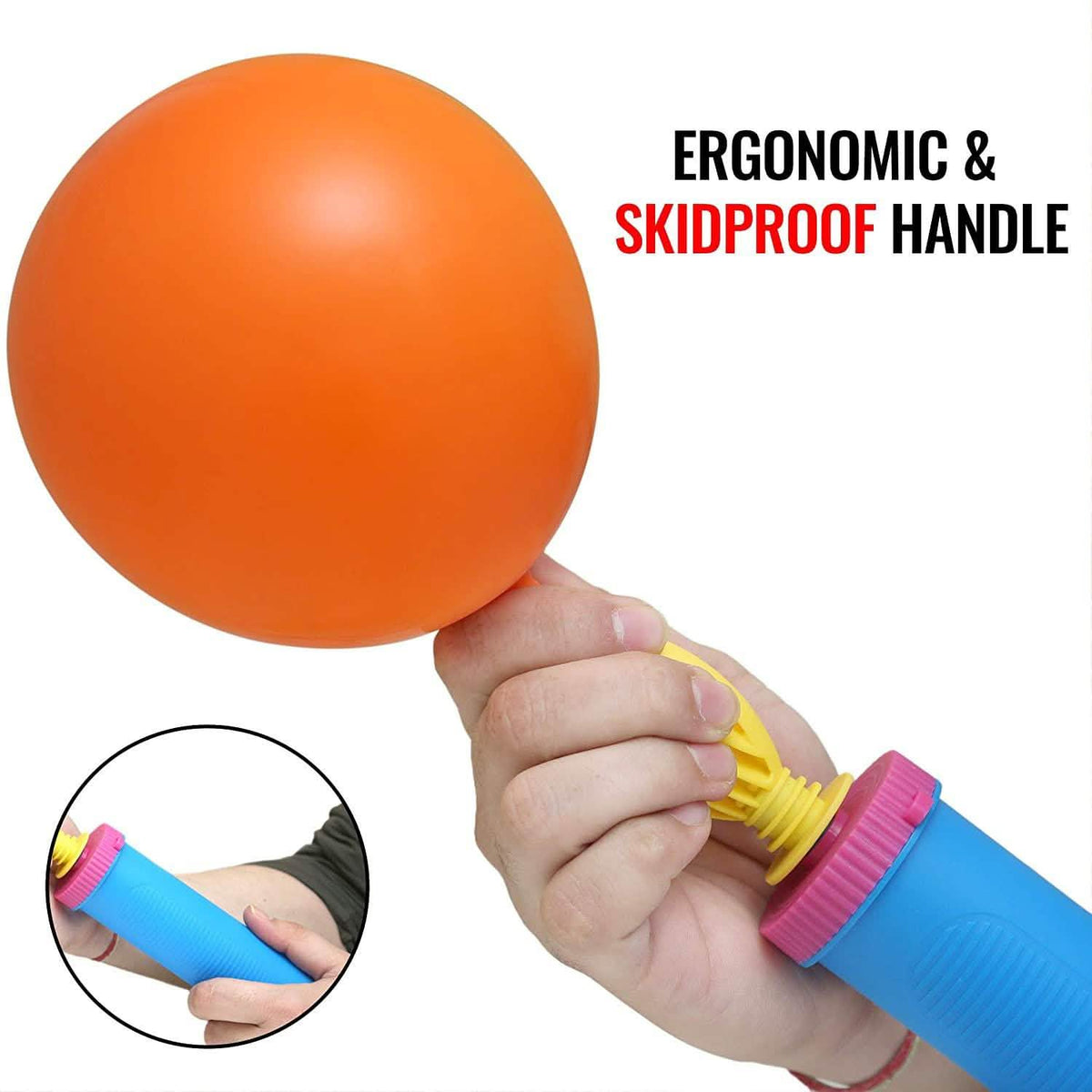 Balloon Pump Plastic Hand Held