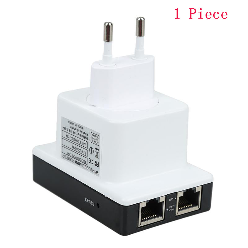 300M Wifi Repeater Wireless Network Signal Amplifier Dual Network Port Wireless Repeater My Store