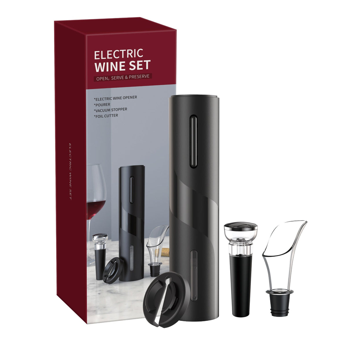 USB Rechargeable Electric Wine Bottle Opener