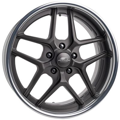 Billet Specialties TEC 5 Gunmetal Wheels with Polished Lip - S2646 Vinyasa Automotive