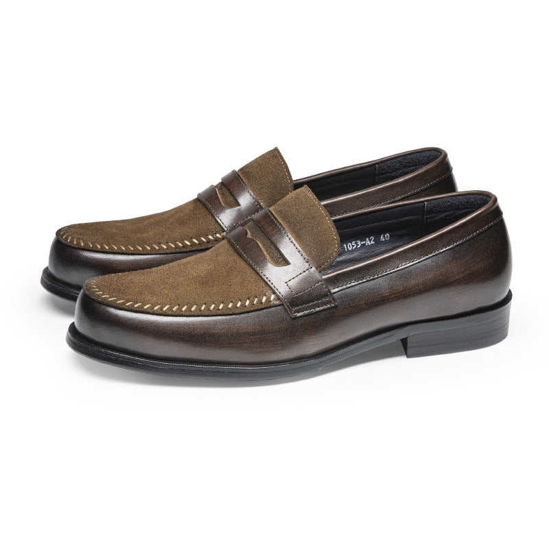 Mens Genuine Leather Business Formal & Casual Loafers