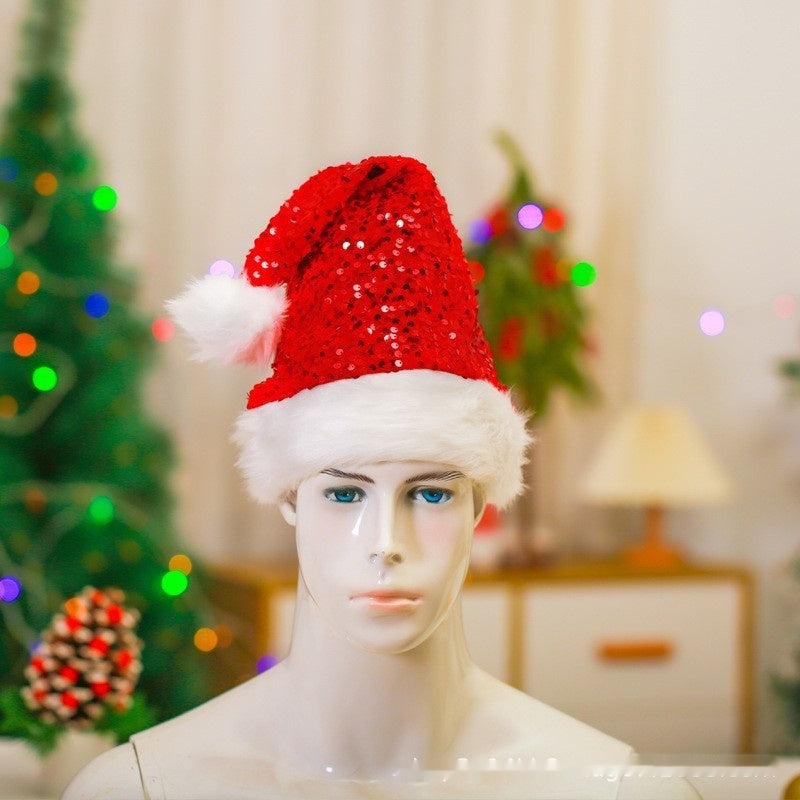Christmas Decoration Supplies Dress Up Plush Bonnet