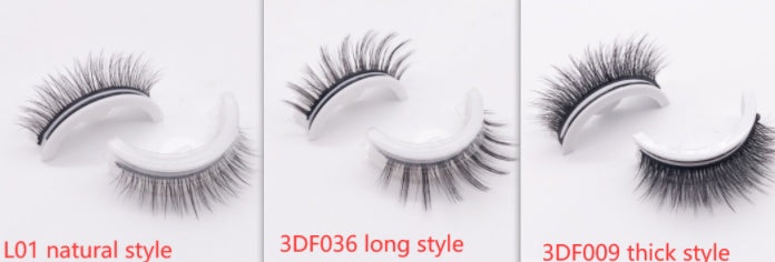 Reusable 3D Self-Adhesive Mink Lashes