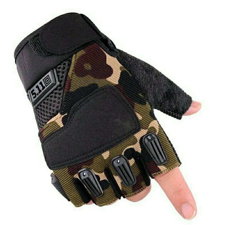 Four Seasons Non-slip Half-finger Riding Gloves Men