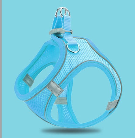 Pet Chest Strap Breathable Vest Reflective Traction Rope Suit