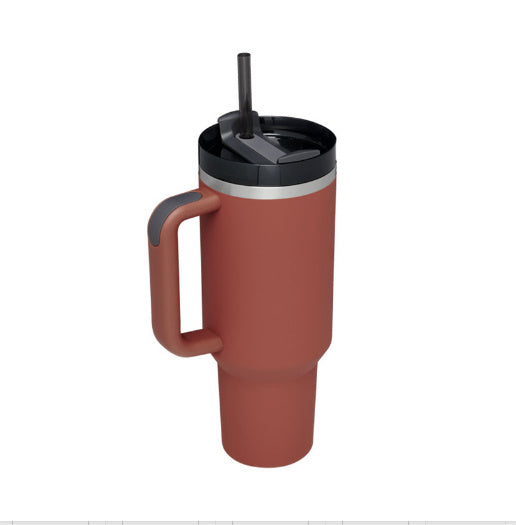 Personalized Stainless Steel Insulated Travel Mug with Handle