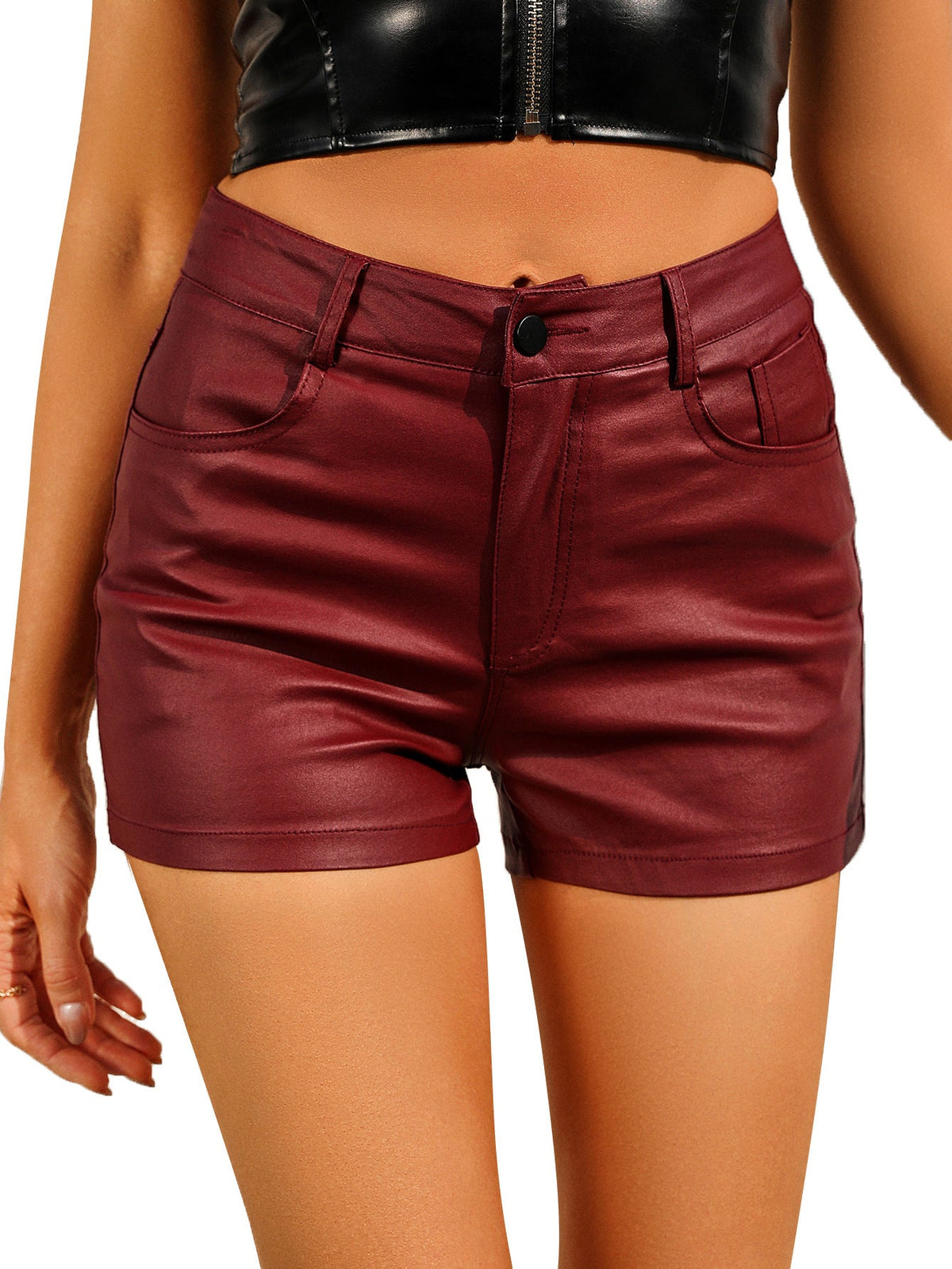 Tight High Waist Women's Fashion Shorts
