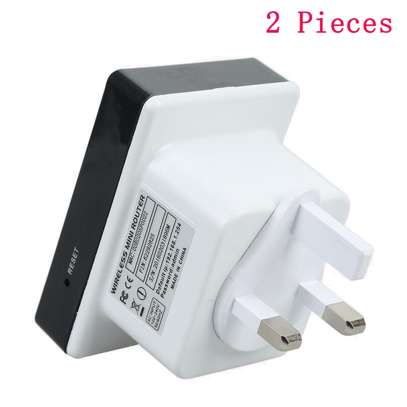300M Wifi Repeater Wireless Network Signal Amplifier Dual Network Port Wireless Repeater My Store