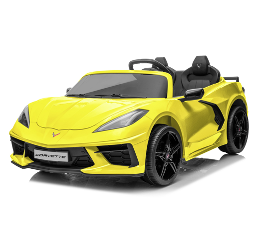 Corvette Ride On Car 2 Seater 24 Volt W/Magic Cars® Wireless Parental Control