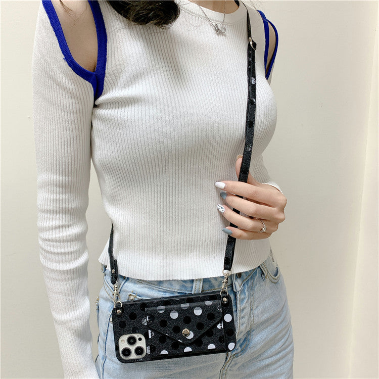 Diagonal Card Case, Mobile Case For Case, Full Package