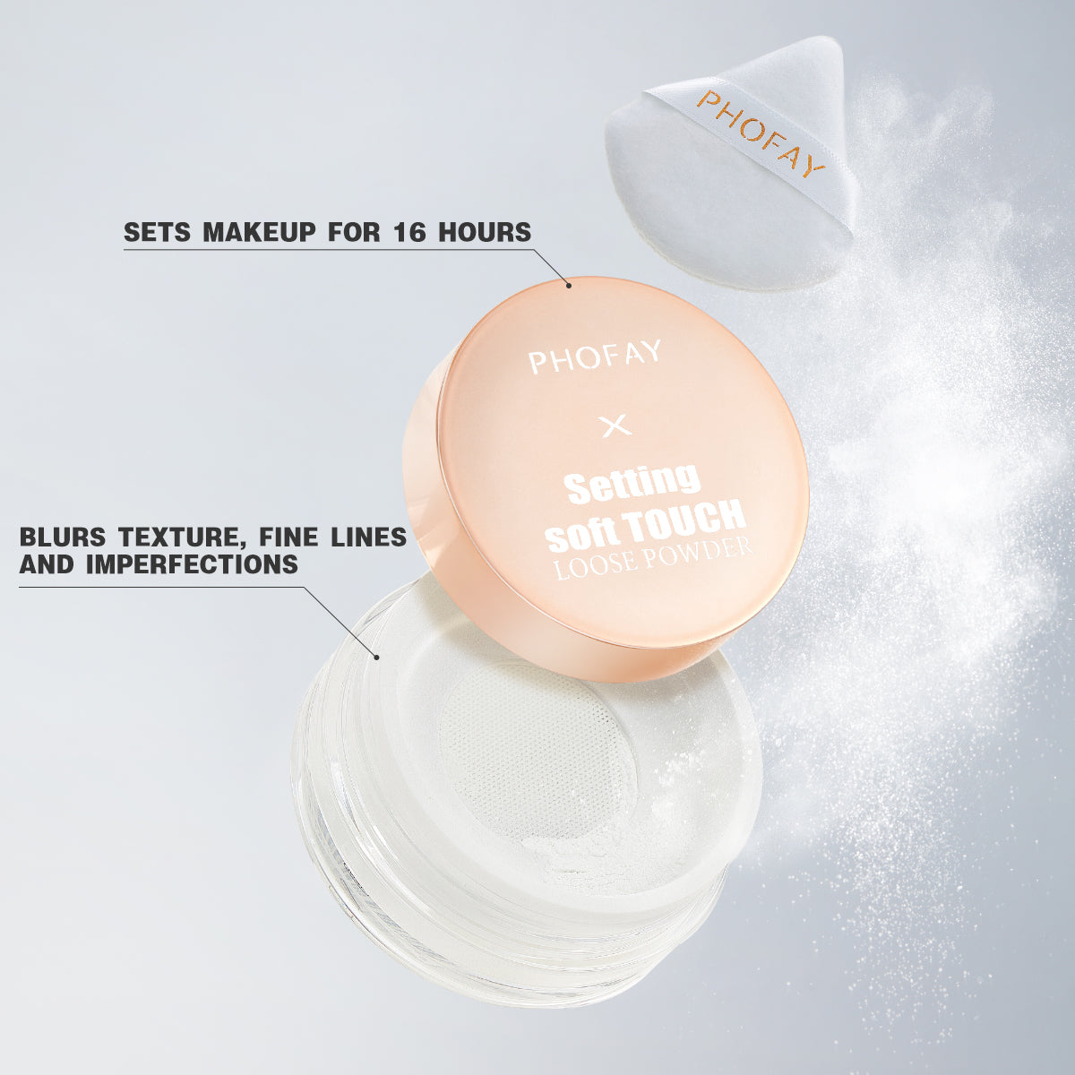 PHOFAY Setting Soft Touch Loose Powder My Store