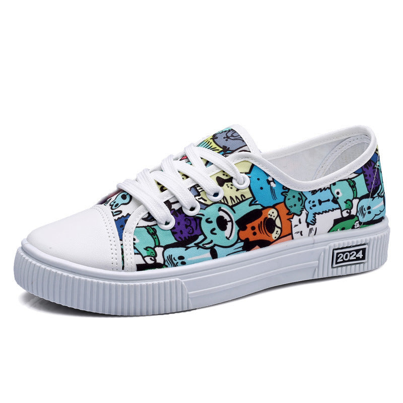 White Shoes Korean Style Soft Bottom Non-slip Breathable