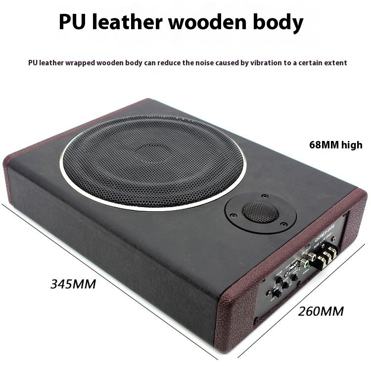 High-power 12V8-inch Car Audio Modified Ultra-Thin Subwoofer My Store