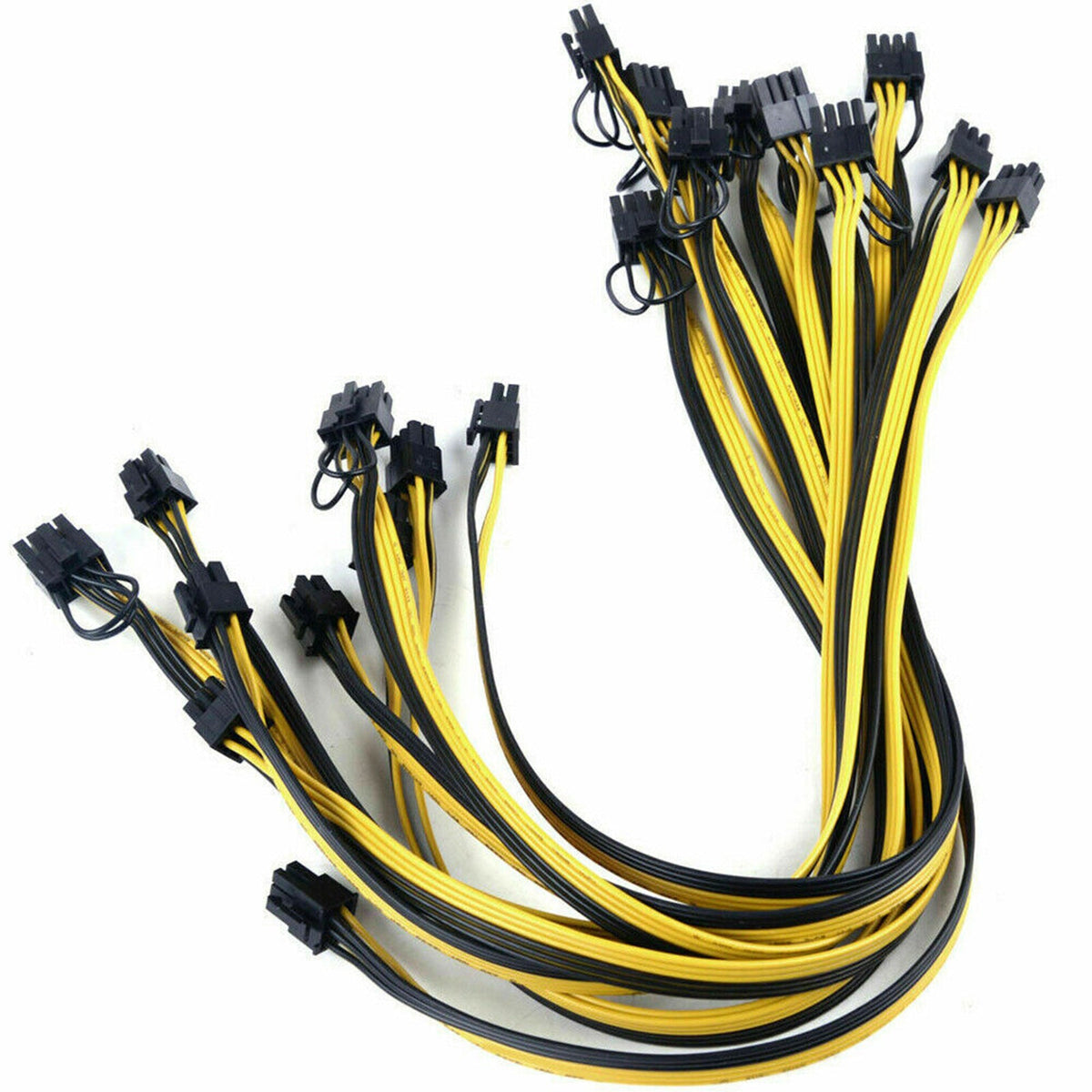 6pin To Dual 8pin Graphics Card Power Supply Line My Store