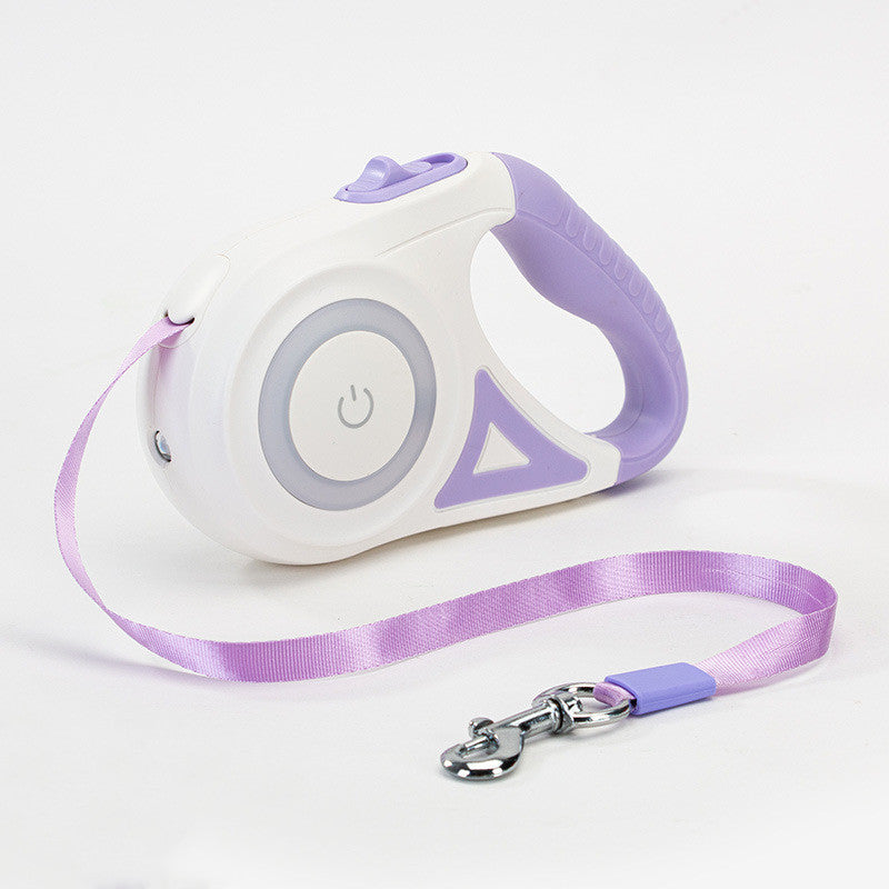 Dog Leash Retractable Leash And Dog Collar Spotlight Automatic Pet Dog Cat Traction Rope For Small Medium Dogs Pet Product My Store