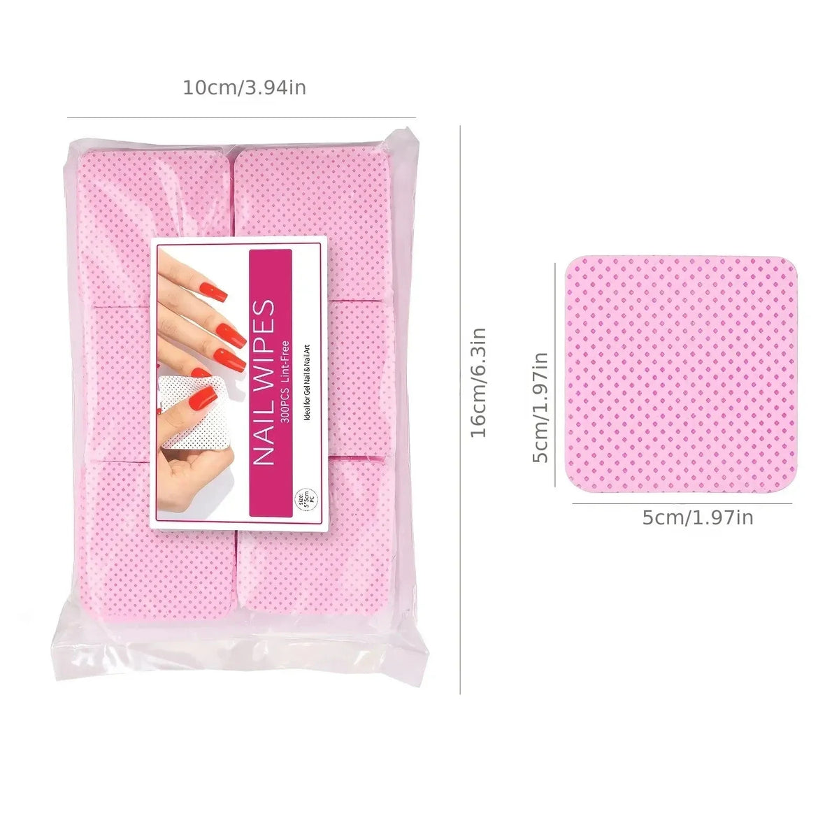 Dissolving Nail Polish Wipes