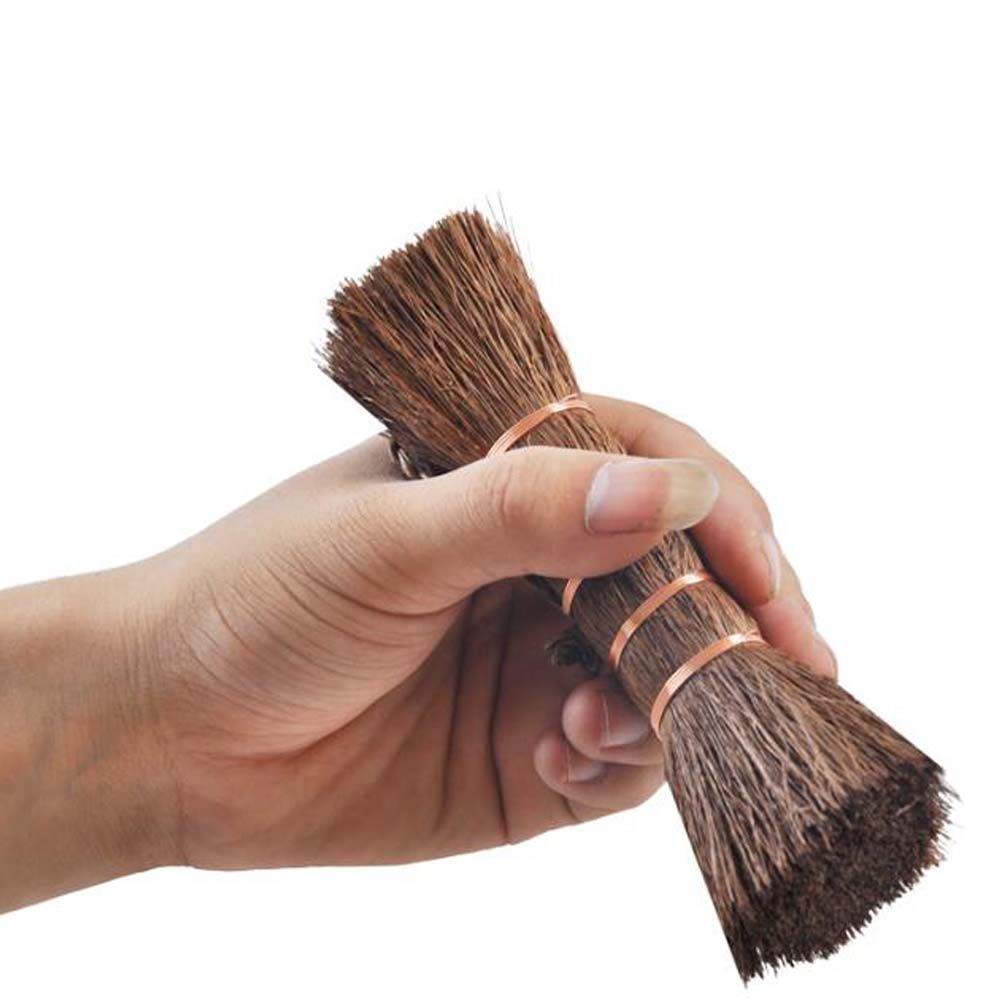 Palm Fiber Brush Tea Pot Dishes Cleaning Brush Cleaner Scrubbing Brush Tea Ceremony Accessories