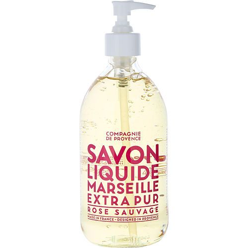 Compagnie de Provence by Compagnie de Provence Liquid Marseille Soap Wild Rose --495ml/16.9oz