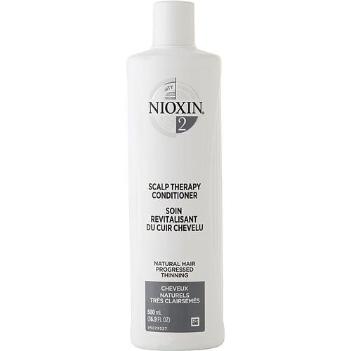 NIOXIN by Nioxin SYSTEM 2 SCALP THERAPY CONDITIONER FOR NATURAL HAIR PROGRESSED THINNING 16.9