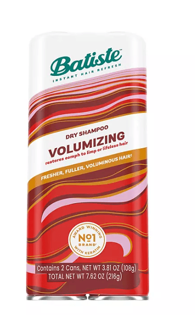 Batiste Volumizing Dry Shampoo, 3.81 oz. each, 2 pk.