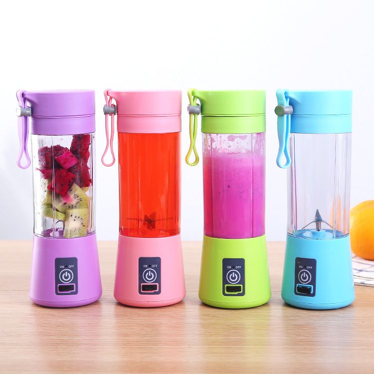 Personal blender with 6 blades; Personal Size Blender Juicer Cup; Smoothies and Shakes Blender; Handheld Fruit Machine; Blender Mixer Home
