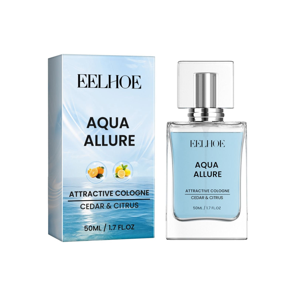 EELHOE Cupid Perfume (Ocean) Long Lasting Fragrance for Dating Couples A natural and fresh fragrance to take with you