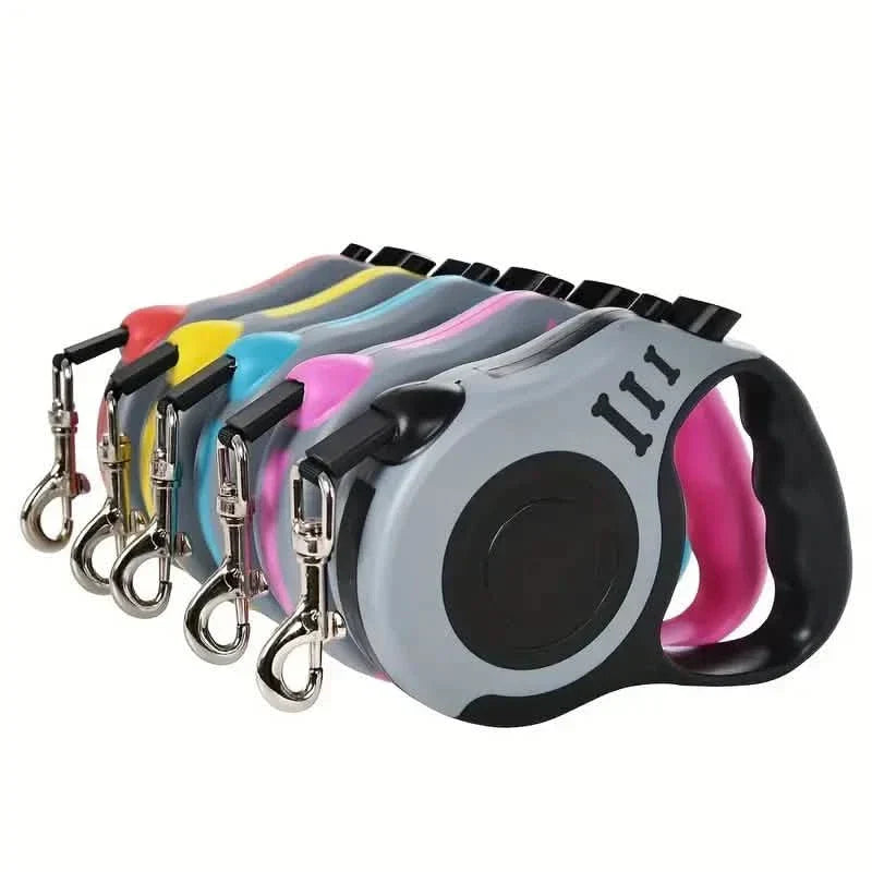 Durable Double Switch Retractable Pet Leash