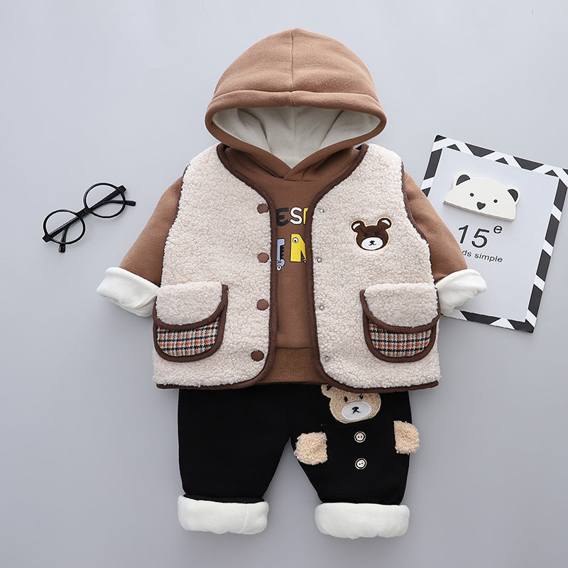 Children's Clothes Foreign Baby Plus Velvet Sell My Stuff