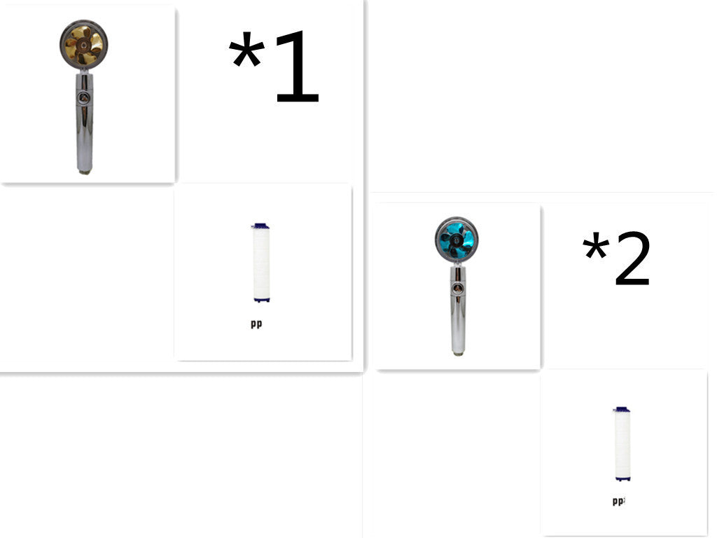 360 Rotating Water Saving Shower Head