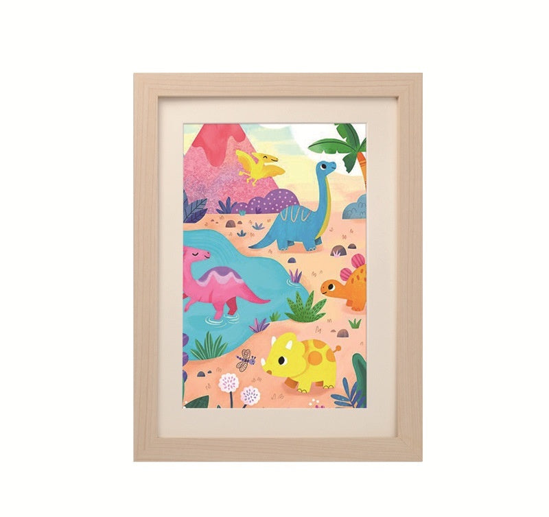 A4 Children's Painting Storage Frame DiyKidsArt Magnetic Picture Frame My Store