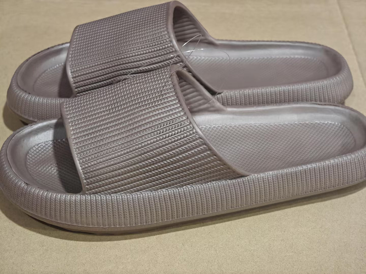 Home Slippers Couples Feel Cool Stepping On Excrement