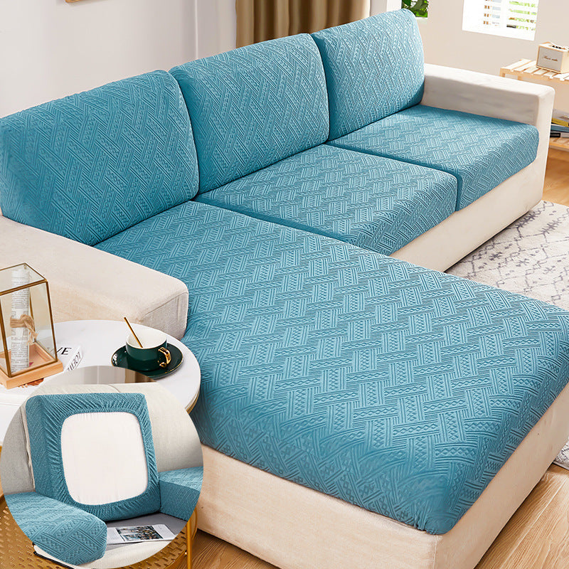 Solid Color Stretch Sofa Cover
