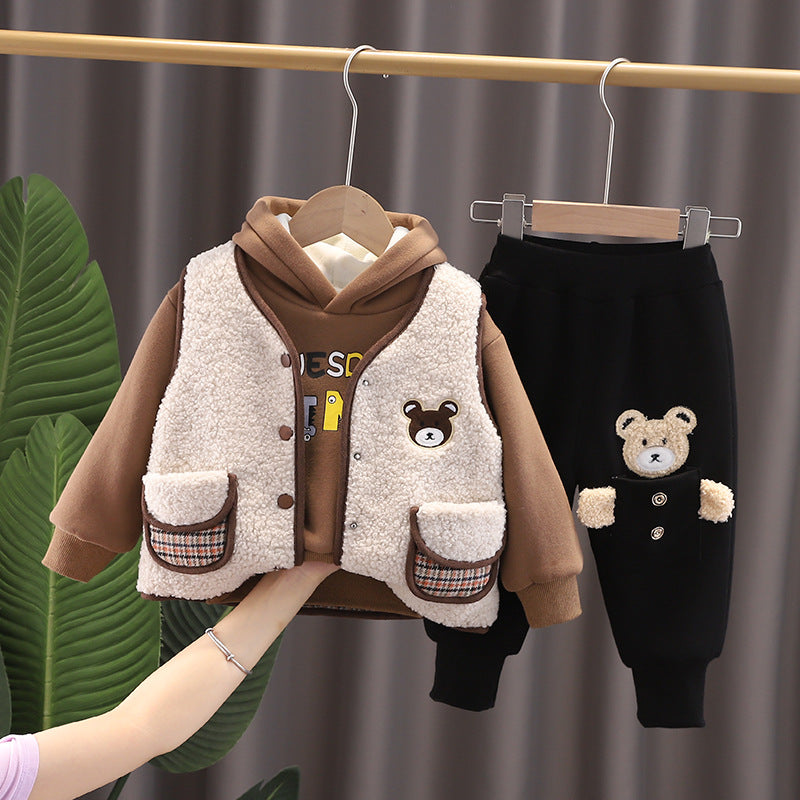Children's Clothes Foreign Baby Plus Velvet Sell My Stuff