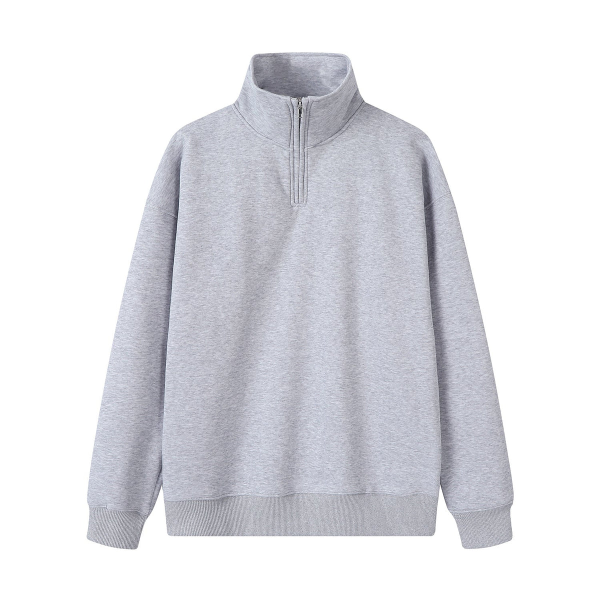 Women's  Premium Half-zip Stand-up Collar Hoodie